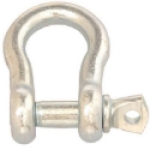 APEX® Campbell® T9600635 3/8 in Zinc Plated Carbon Steel Anchor Shackle