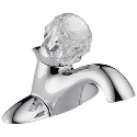 Delta Faucet 522-DST 3/8 in 1 Handle Bathroom Faucet