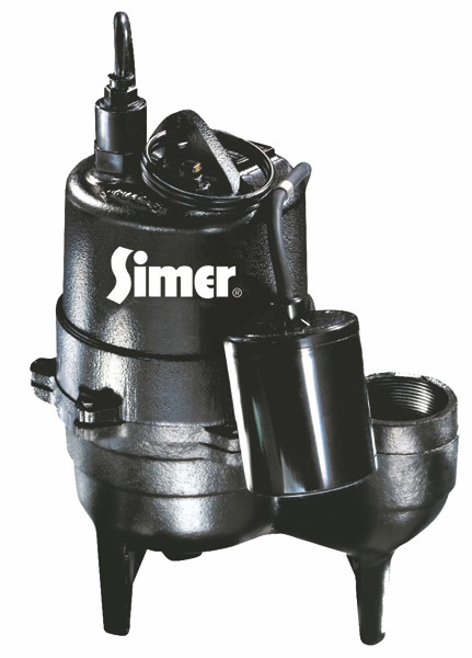 Flotec/Pentair 3963 1/2 hp 9000 gph Submersible Sewage Pump