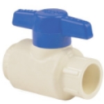 Spears 1922R-005 1/2 in Socket Chlorinated PVC CTS Residential Ball Valve