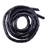 GB® FSP-BLACKTC 3.5 ft Length Polyethylene Black Spiral Wrap