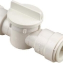 Watts/Dormont 3539-10 1/2 in x 1/2 in Push-To-Connect Plastic In-line Stop Valve