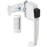 National Hardware™ N213-074 V1316 Die Cast Zinc White Screw Push Button Latch