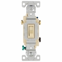 Eaton Cooper Wiring Device 1303-7V-BOX 120 V 15 A 1 Phase Back and Side Push Wire Toggle Switch