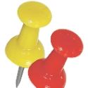 HILLMAN™ 532452 Steel Plastic Head Thumb Tack