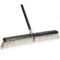 DQB Industries 08870 18 in Flagged Synthetic Gray Floor Sweep Push Broom