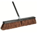 DQB Industries 08874 24 in Palmyra Fiber Gray Garage Sweep Push Broom