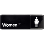 HILLMAN™ 841762 Plastic 9 in 3 in Women Sign