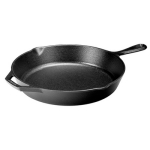 Lodge Cast Iron L10SK3 18 in 2-1/4 in 12 in Seasoned Skillet