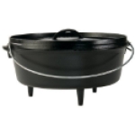 Lodge Cast Iron L12CO3 6 qt Cast Iron Bail Dutch Oven