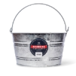 BEHRENS® 00089 Round 17 qt Steel Cleaning Pail