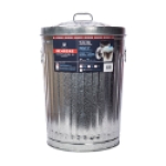 BEHRENS® 00111K 20 gal Steel Galvanized Trash Can Kit