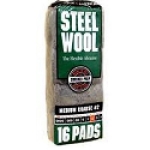 PPG Paints Homax® 106605X06 #2 Grit Medium Coarse Gray Steel Wool