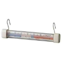 Taylor Precision 5977 Analog White 6 x 0.6 x 4-1/2 in Fridge/Freezer Thermometer