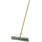 DQB Industries 09936 24 in Polypropylene Gray Farm/Ranch Power Sweep Heavy Duty Push Broom