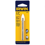 IRWIN® 50532 1/2 in Carbide Tipped Glass and Tile Drill Bit