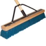 DQB Industries 09941 24 in Polypropylene Big Green Contractor Sweep Push Broom