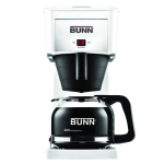 Bunn-O-Matic BUNN® 38300.0060 10 Cups Stainless Steel Faceplate White GRW Speed Brew Classic Coffee Maker