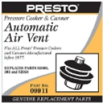 Presto® 09911 Compatible with Presto 2-1/2 3 4 6 12 16 20 & 21 qt Pressure Cooker Air Vent