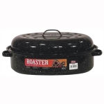 F0508-2 15 in. Covered Oval Roaster