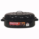 F0509-2 18 in. Covered Oval Roaster