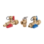 3/4-in PEX F1807 Brass Tankless Water Heater Valve Kit w/ Pressure Relief Valve