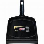 Rubbermaid ® Quickie® 441ZQK Plastic Black 12-1/4 in Dust Pan