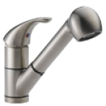 Peerless P18550LF-SS 1/2-14 1.5 gpm NPSM Kitchen Faucet