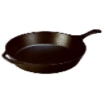 Lodge Cast Iron L6SK3 13-3/4 in 1.87 in 9 in Seasoned Skillet