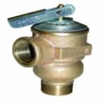 Cash Acme Sharkbite 23343-0150 3/4 in x 3/4 in MNPT x FNPT Bronze Safety Relief Valve