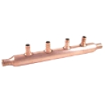 Reliance Worldwide SharkBite™ 22786A 3/4 in x 1/2 in Crimp Copper Open Multi-Port Tee