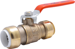 Cash Acme Sharkbite 25550LFA 3/4 in CTS PVC Ball Valve