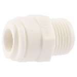 Cash Acme Sharkbite 25417 3/8 in x 3/8 in SharkBite x MIP Push-Fit Adapter