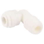 Cash Acme Sharkbite 25433 1/4 in x 1/4 in SharkBite x MIP White Push Fit Elbows Push-Fit Elbow