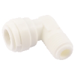 Cash Acme Sharkbite 25434 3/8 in x 1/4 in SharkBite x MIP White Push Fit Elbows Push-Fit Elbow