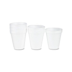 DART® DCC6J6 6 oz Styrofoam White Hot/Cold Foam Cup