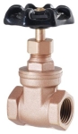 Homewerks Faucets LDR 022-1115 1 in IPS Brass Heavy Duty Gate Valve