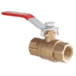 Homewerks Faucets LDR 020-1514 3/4 in LPS Heavy Forged Brass 2-Piece Long Lever Gas Ball Valve