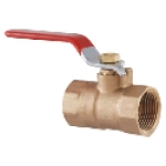 Homewerks Faucets LDR 022-2203 1/2 in FIP IPS Low Lead Brass Lever Handle Ball Valve