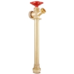 Homewerks Faucets LDR 020-6708 3/4 in x 1/2 in Cast Iron 8 in Length Anti-Siphon Frost-Proof Sillcock