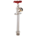 Homewerks Faucets LDR 020-6712 3/4 in x 1/2 in Cast Iron 12 in Length Anti-Siphon Frost-Proof Sillcock