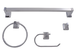 Homewerks Faucets LDR 161 3770CP 8.25 in Width x 22.75 in Length x 2 in Depth Bath Accessory Set