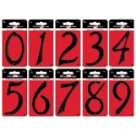 HILLMAN™ 841618 Number 1 4 in Die Cast Aluminum Nail-On House Number