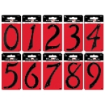 HILLMAN™ 841626 Number 5 4 in Die Cast Aluminum Nail-On House Number