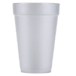 DART® DCC10J10 12 oz Styrofoam White Hot/Cold Foam Cup