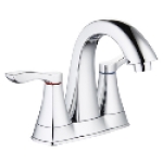 AquaPlumb 1554003 1/2 in 2 Handle Lavatory Bathroom Faucet