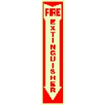 HILLMAN™ 840204 Vinyl 18 in 4 in Fire Extinguisher Sign