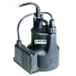 Burcam Pumps 300506S 1/6 hp 3/4 in Thermoplastic Automatic Utility Submersible Pump