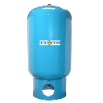 Burcam Pumps 600546B Blue Epoxy Baked Stainless Steel Flange 1 in NPT Pre-Charged Captive Air Vertical Pressure Tank