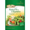 Kent Precision Foods Group Mrs. Wages® W668-J7425 3.36 oz Pouch No Pickled Okra & Vegetables Mix